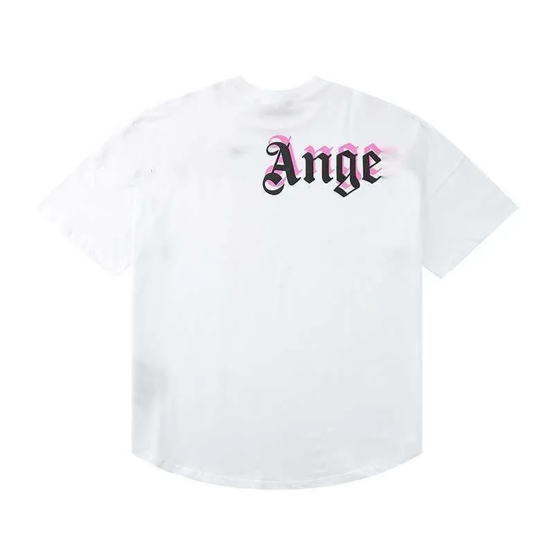 Camiseta de manga curta de algodão com estampa de letras para homens e mulheres camisetas de verão de grife