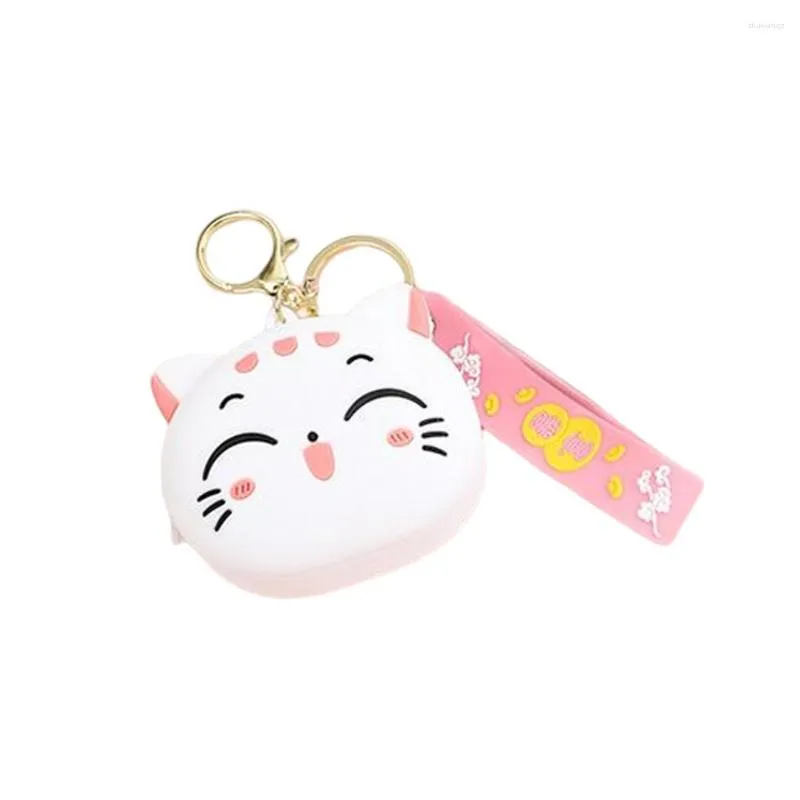 Keychains Coin Purse Cute Delicate Special Design Change Purses Convenient Casual Small Lightweight Keychain Wallet Key Rings