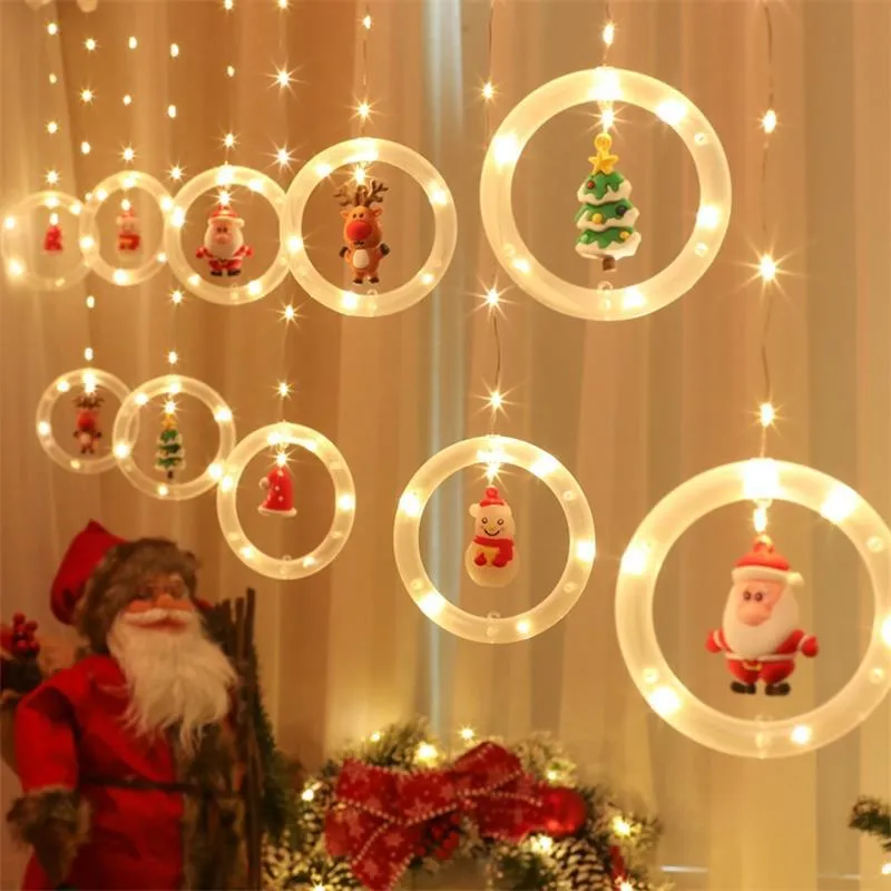 Juldekorationer gåvor Ornament Butiker Shopping Malls fönster scener rum pendantschristmas