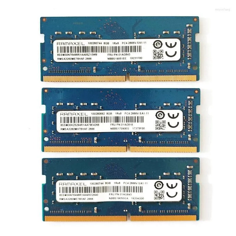 8GB 2666MHz MEMIMENT LAPTOP 1RX8 PC4-2666V-SA1-11 SODIMM 1.2V 260PIN