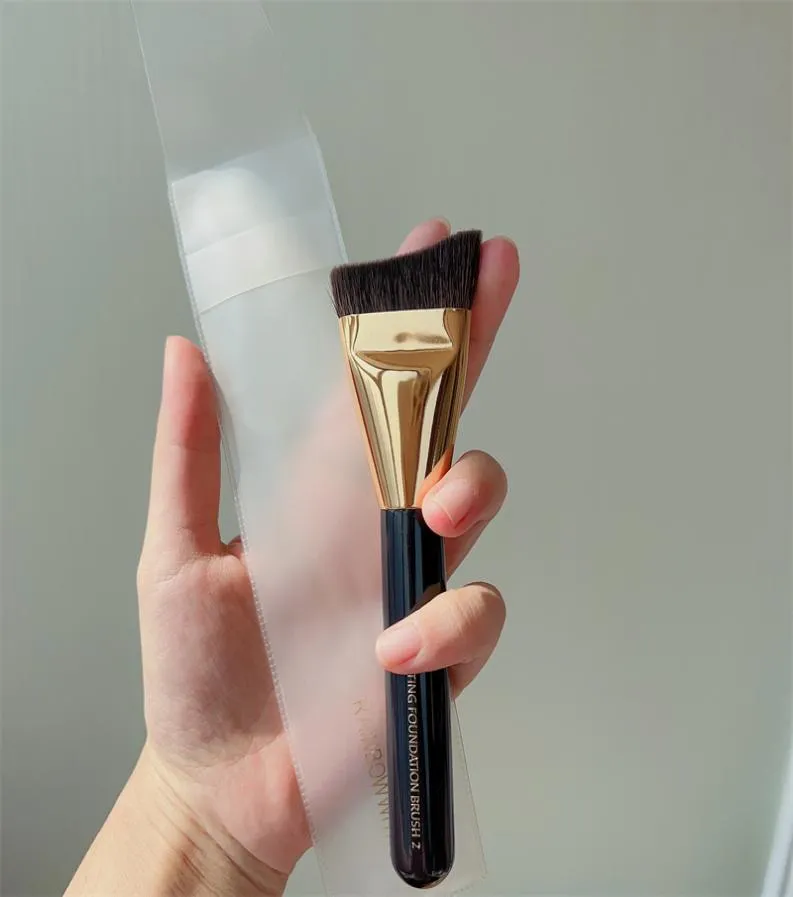 SCULPTING FOUNDATION Makeup BRUSH EL2 Einzigartig geformtes Gesichtskontur-Kosmetikpinsel-Werkzeug9265724