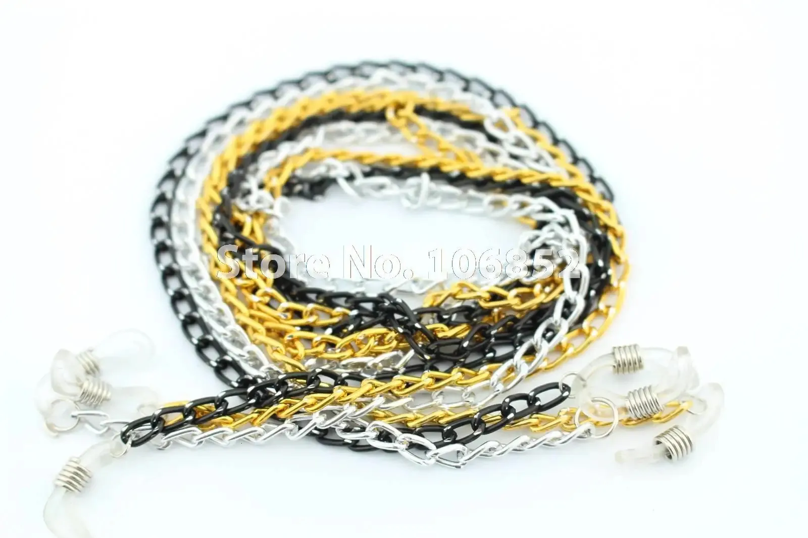 Aluminum Eyeglass Chains 10 Pack - Ultra-Light, Non-Slip Spectacle ...