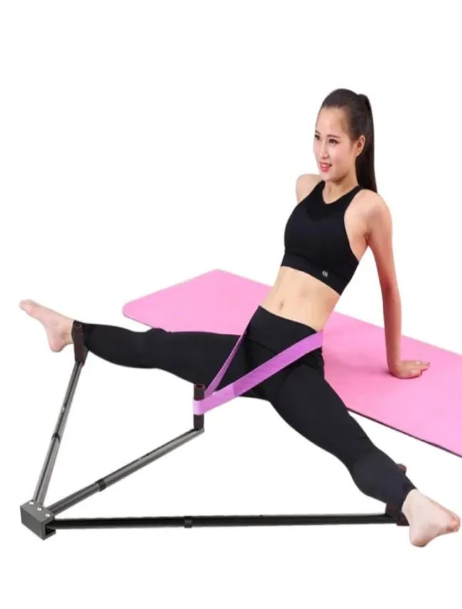 Bandes de résistance civière de jambe en fer 3 barres d'extension de jambes Machine fendue outil d'entraînement de flexibilité pour le Ballet ALS881874624