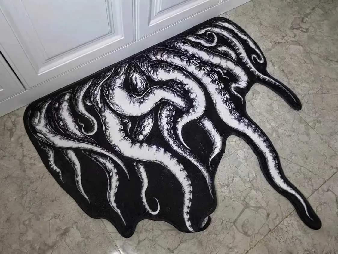 Tappeti Tentacoli di polpo Tappeto Zerbini d'ingresso Polpo Casa Camera da letto Tappeto decorativo Soggiorno Bagno Tappeto cucina