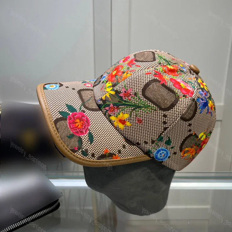 Unisex Cotton Floral Baseball Cap Adjustable Dome... From  display picture 2