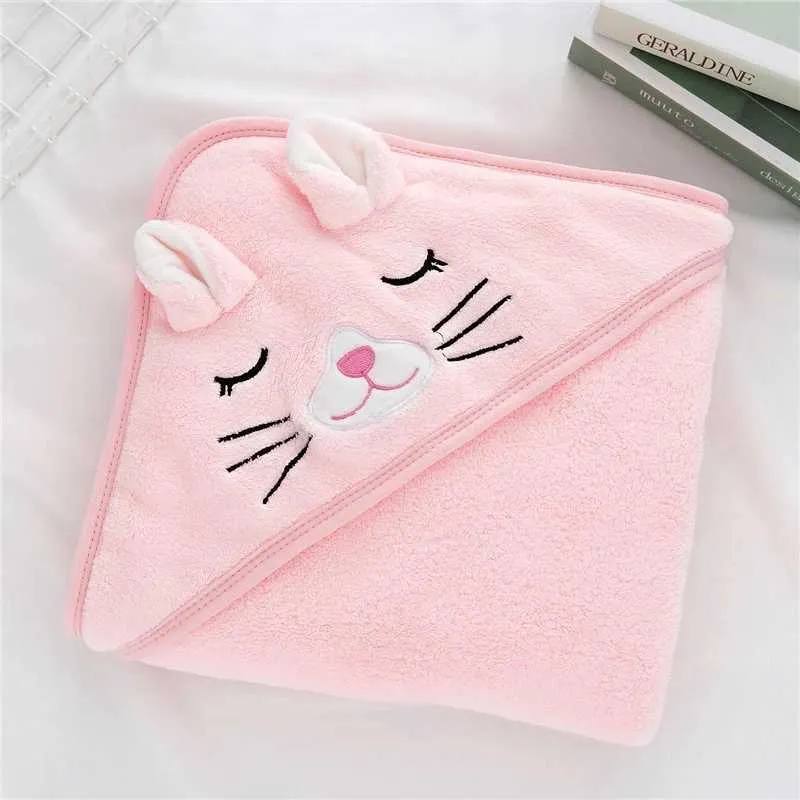 MOTOHOOD Winter Baby Boys Girls Blanket Animal Wrap Fleece Baby Swaddle Sleeping Bag For Newborns Baby Bedding Blanket Kid (12)