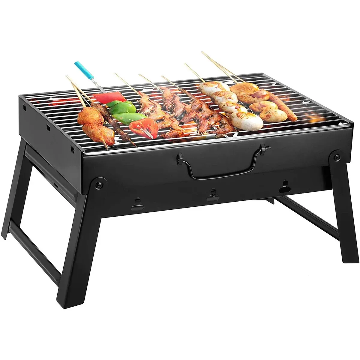 Grille BBQ Portable grilla Grill Grill ze stali nierdzewnej kuchenki Mini narzędzia do pikników kempingowych 231122