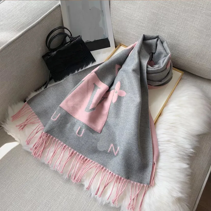 Luxury Cashmere Pashmina Scarf For Women Warm Winter Shawl Wrap