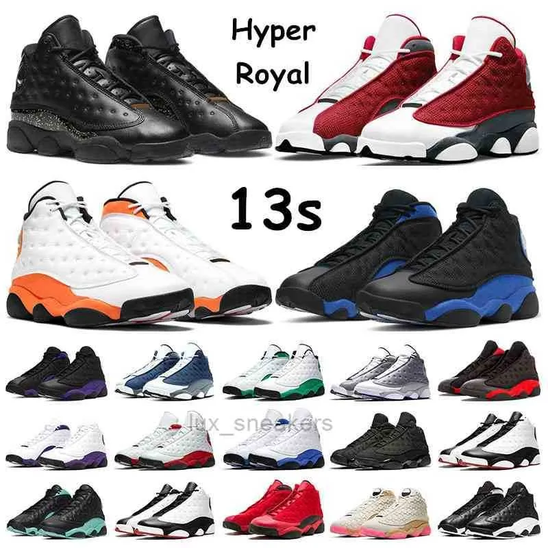 Heren sneakers 13 basketbal hardloopschoenen 13s gouden glitter Red Flint zeesterrenhyper Royal Lucky Green sfeer Grijs dames sporttrainers