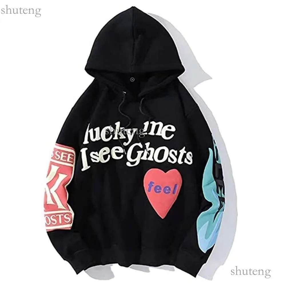 Trasiga planet hoodies grafisk tee designer tryckt mens y2k hoody 3d skum graffiti bokstav tröja hip hop hajuku tröjor kvinnor 387