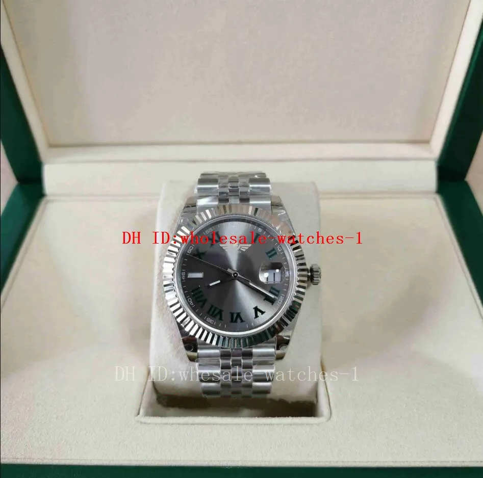 Hurtownia 18 Style Zegarek BPF Maker 41mm 126334 126333 M126334-0022 Ciemne szare zegarki szare