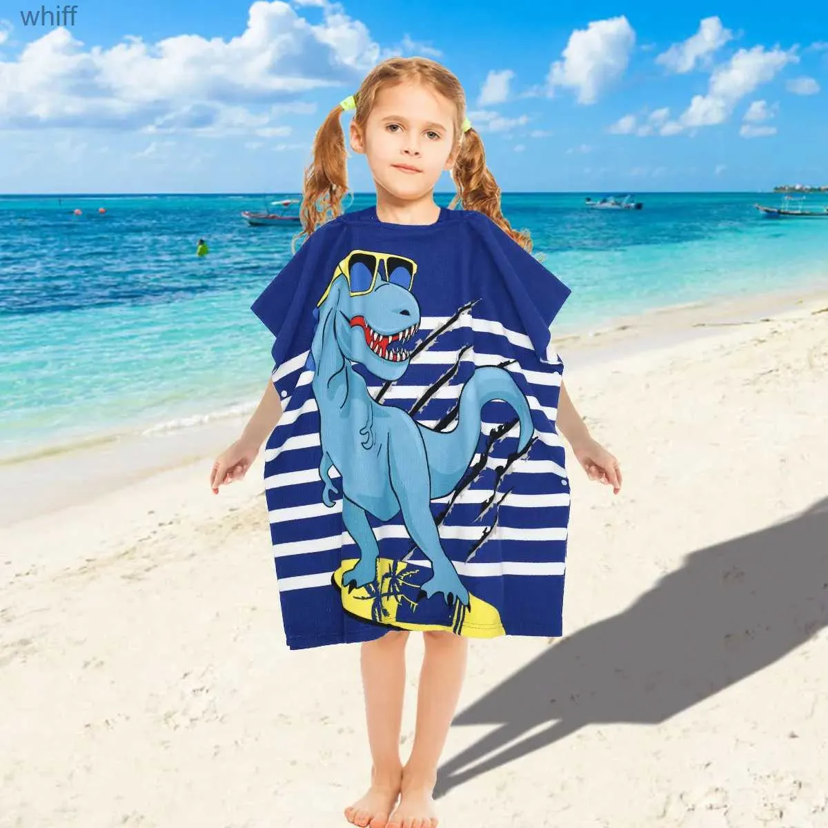 Towels Robes Child Microfiber Hooded Beach Towel Changing Towel For Kids Soft And Breathable Poncho Bath Towel Quick Dry Swimming Boys GirlsL231123 From 2 87 DHgate