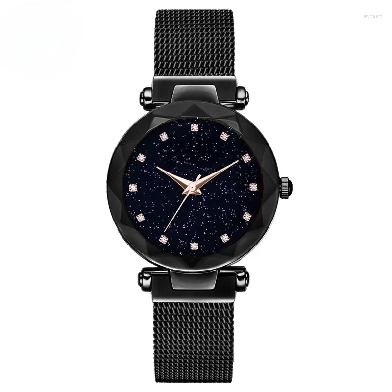 Relojes de pulsera Reloj Mujer Japón Movimiento de cuarzo Alta calidad 34 mm TEVIST Malla de acero inoxidable Oro rosa Relojes impermeables para mujer