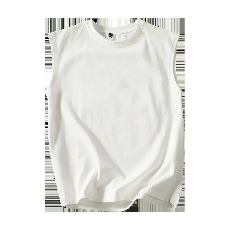 Mens Tank Tops Mens Tank Top Cotton Sleeveless Blouse Casual Vest Men Bodybuilding Bottoming Undershirt Camiseta Sin Mangas Deporte Hombre 230422 From 7 53 DHgate