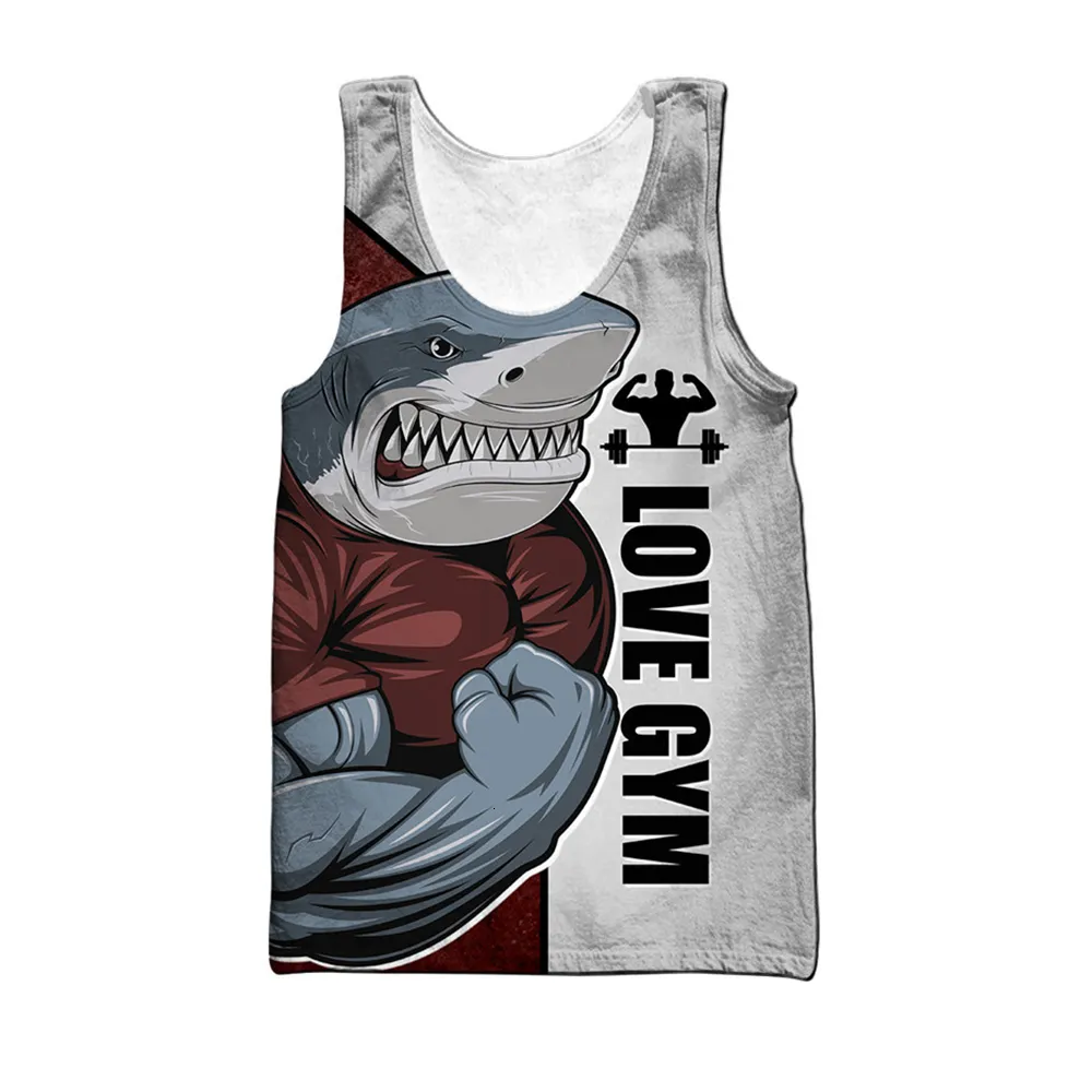 CLOOCL Rottweiler Love Fitness Tank Tops For Men 3D Cartoon Animal Letter  Print Sleeveless Vests For Harajuku Fashion And GYM Roark Clothing 230422  From You02, $23.46