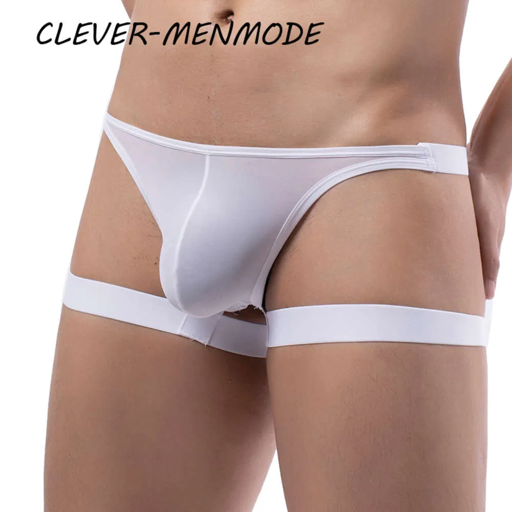 Herren Sexy T-Rücken Dessous G-String Hohltasche Tanga Sicherheitsgurt Beinschlaufe Höschen Sex Exotisches Geschirr BDSM Gay Sissy Bikini