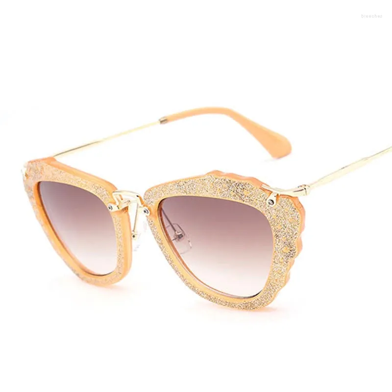 Óculos de sol chegada piscando brilhando festa vintage homens ou mulheres marca designer bling luxo retro óculos