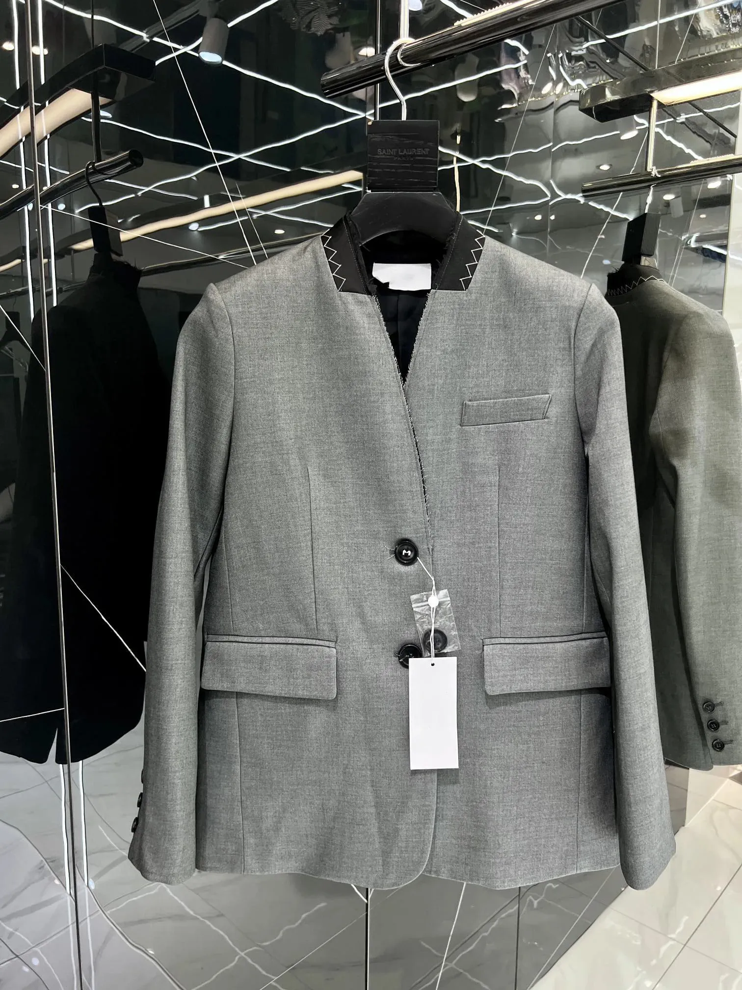 Kombinezony damskie Blazers Kurtki Przyjazd MMSIX r Spling Business Formal Coats Wysoka jakość Oxford Kurtki 231123