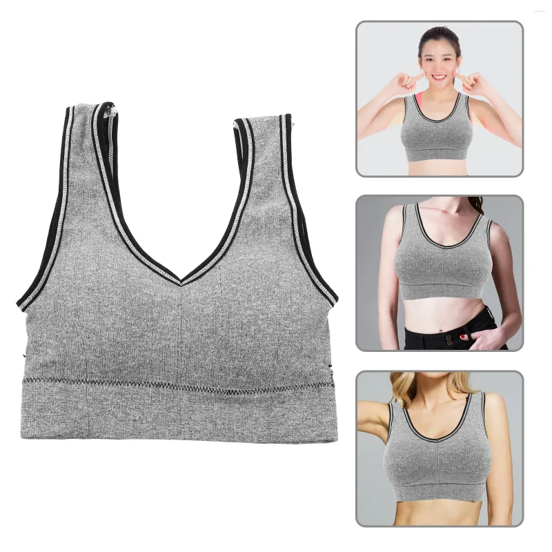 Yoga Outfit Shapewear Mulheres Fitness Suprimentos Running Wirefree Sports Vest Miss