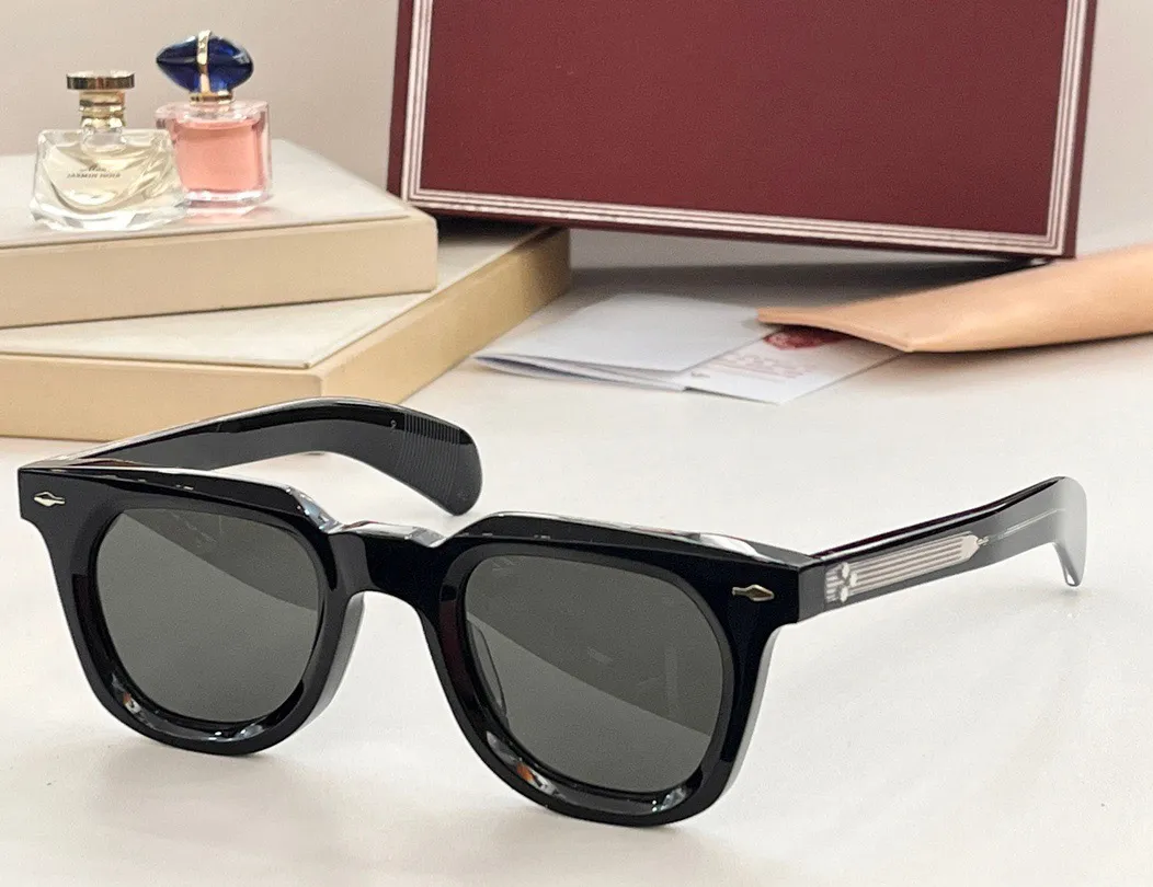 Fashion Luxury Designer Mens Mulheres óculos de sol clássico acetato quadrado de forma de forma de verão elegante estilo versátil de alta qualidade anti-ultravioleta vem com estojo