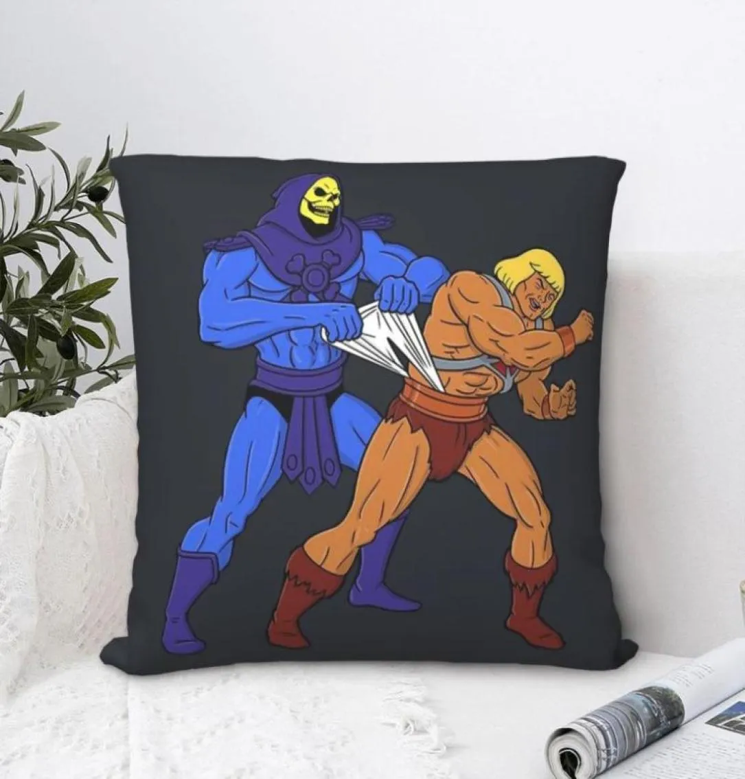 CushionDecorative Pillow Funny Pillow Case Heman and the Masters of Universe ryggsäck Cushion för Garden DIY Tryckt Office Couss4576302