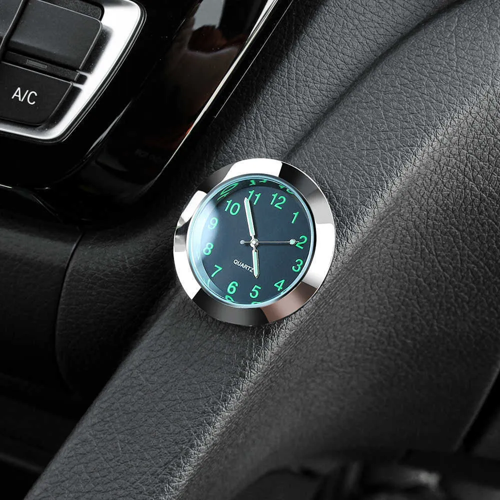 Neue Auto Uhr Leucht Auto Ornament Auto Zubehör Für Mercedes benz AMG A B C  E S R G Klasse GLK GLA GLC GLB GLE CLS CLA