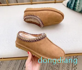 Pantofole casual Tasman stivali da neve Scarpe in pelle di pecora Peluche mantengono le scarpe calde con i sacchetti per la polvere della carta Au