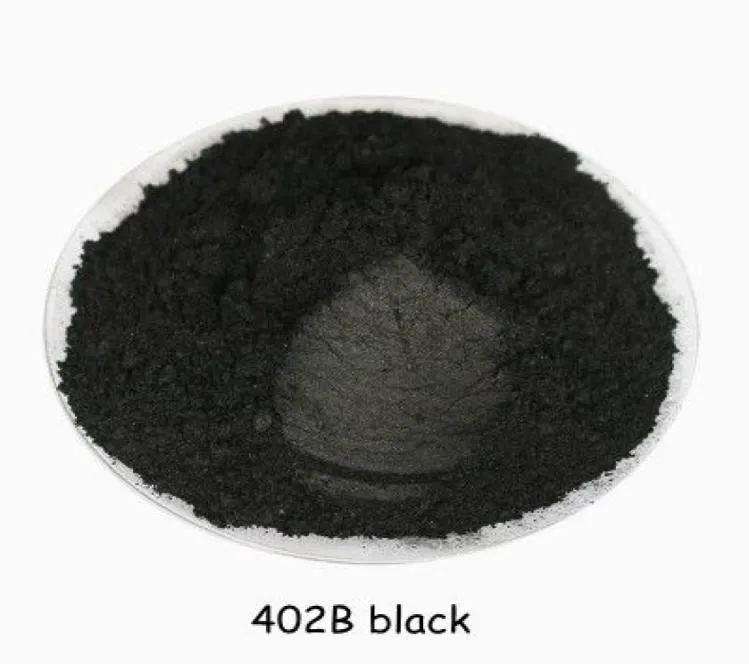 500g Buytoes Black PigmentPearl Pulver Farbstoff Keramik Pulverlack Beschichtung Automotive Coatings Artmica Pulver für Nägel Art1184980