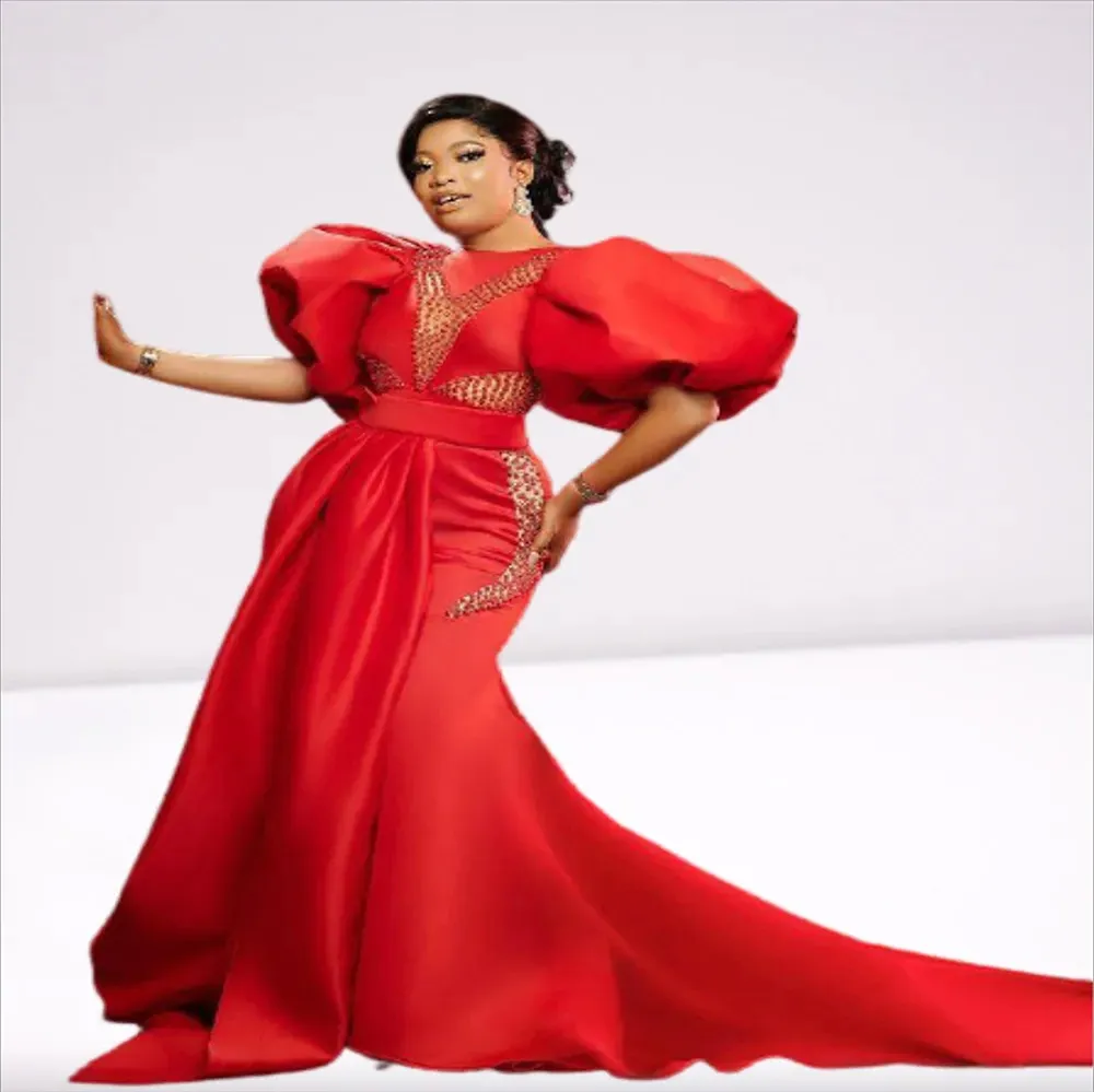 Rouge Satin Robe De SoirÃ©e Rouge Longue Pas Cher Robe De Soirée