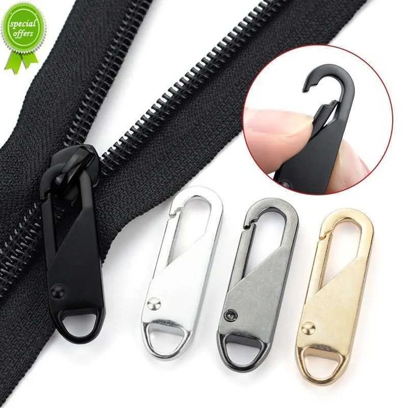 New Zipper Slider Puller Instant Zipper Repair Kit Ersatz für kaputte Schnalle Reisetasche Koffer Reißverschlusskopf DIY Nähhandwerk