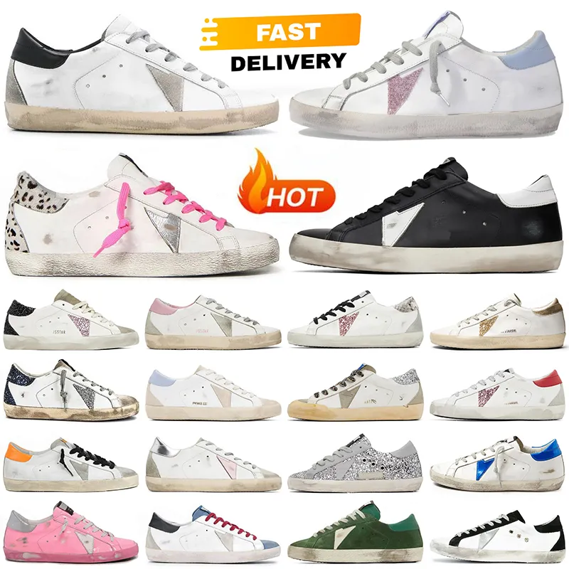 Casual Shoes For Men Women Designer Sneakers Black White Silver Leather Suede Pink Mens Womens Outdoor Sports Trainers