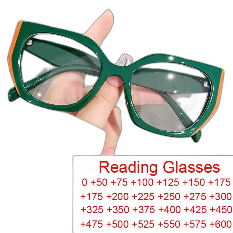 Amorays 3 Pacco Occhiali Da Lettura Oversize Square Frame Vintage Con Anti Luce Blu Lenti Cerniera A Molla Occhiali Presbiopia Lettori Per Donna Uomo 6561NEW(3P, 1.0 - Foto 6