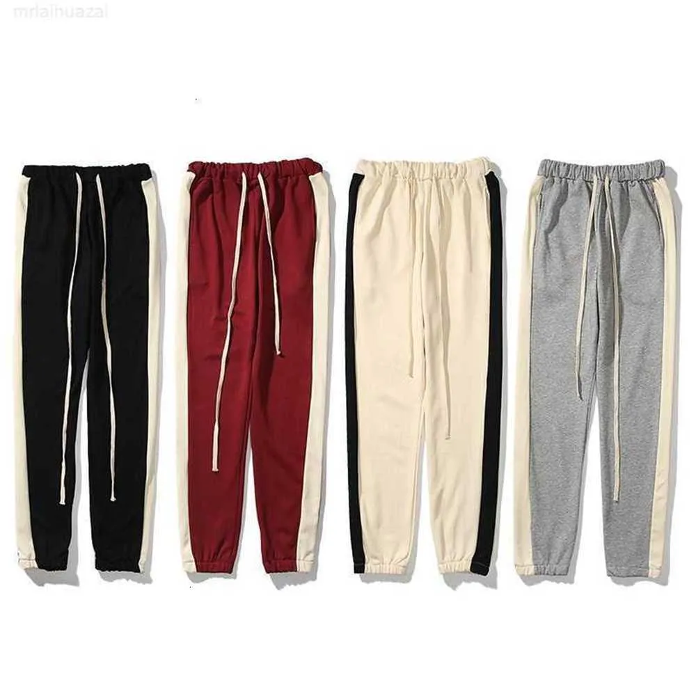 Herenbroeken High Street voor mannen Reflecterende trainingsbroek Casual vrouwen Designer Hip Hop Streetwear Aziatische maat grote plus44i2