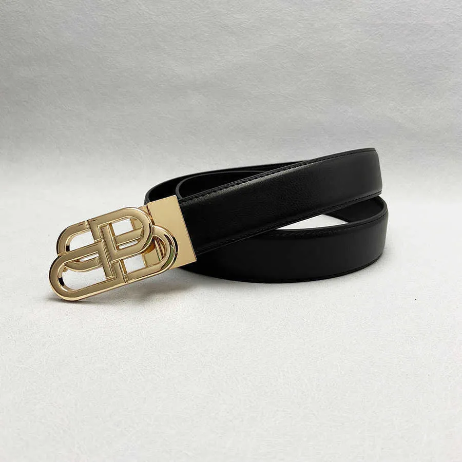 5427 Genuine Leather Business Designer Golden Buckle Belt, Fit Fashionable Men main image 2