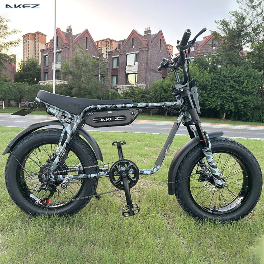 Winter Sneeuw Elektrische Fiets 750W 13Ah Verwijderbare Batterij Ebike voor Volwassenen 20 "x 4.0 Dikke Banden Cool Off Road Ebike voor Volwassen