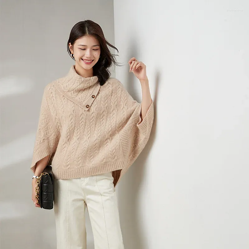 Women's Sweaters Cashmere Sweater Turtleneck Autumn And Winter Thickened Jumper Coat