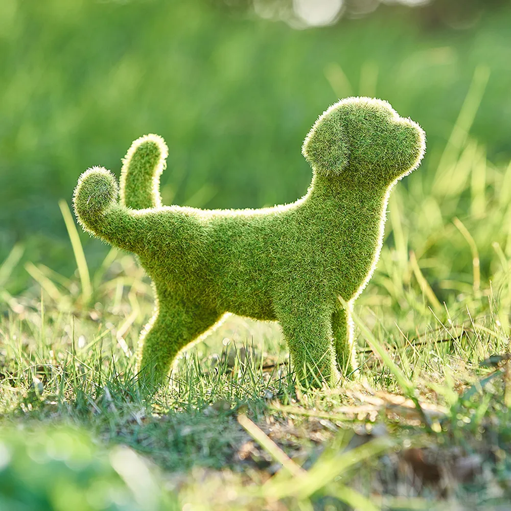 Garden Decorations Outdoor Dog Statues Sculptures From Mu007