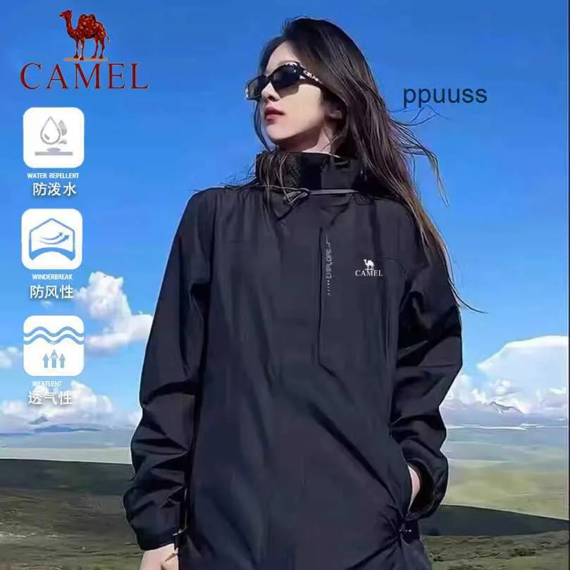 Camel Arcterys Jaquetas Designer Casacos À Prova de Vento e Impermeável Roupas Esportivas Ao Ar Livre Casaco de Carga Mulheres Outono Inverno Outerwear Ao Ar Livre À Prova de Vento À Prova D 'Água D