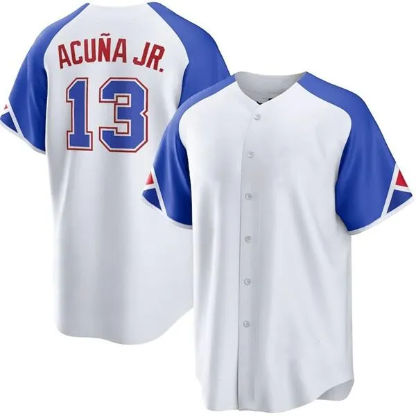 Ronald Acuna Jersey Atlanta Baseball Jersey Mens, Womens