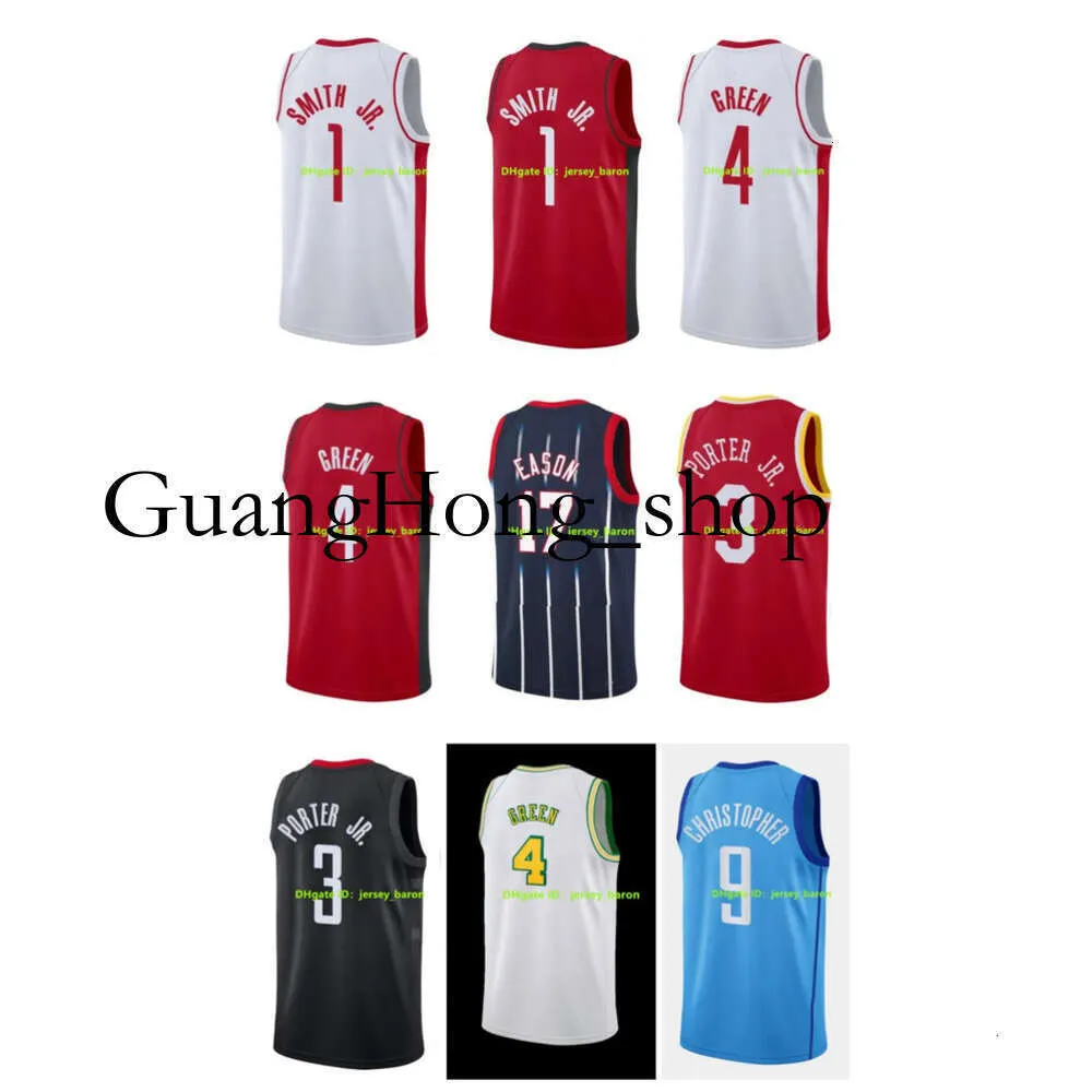 S GH 4 Jalen Verde Personalizado Basquete Houstons Jabari Smith Jr Rocket Jersey Tari Eason Hakeem 34 Oluwon Tyty Kevin Porter Eric Gordon