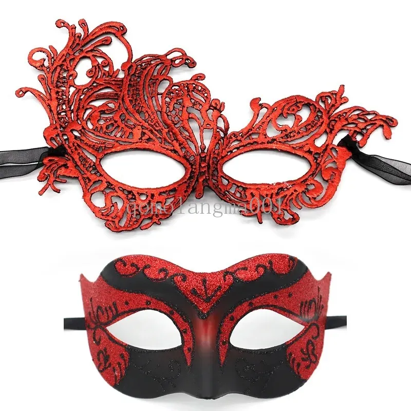 Venice luksusowa piłka do makijażu Jazz Half Face Mask Big Cyclops Phoenix koronkowy maska ​​zagęszczona maska ​​oka Wysokiej jakości łatki świąteczne imprezę