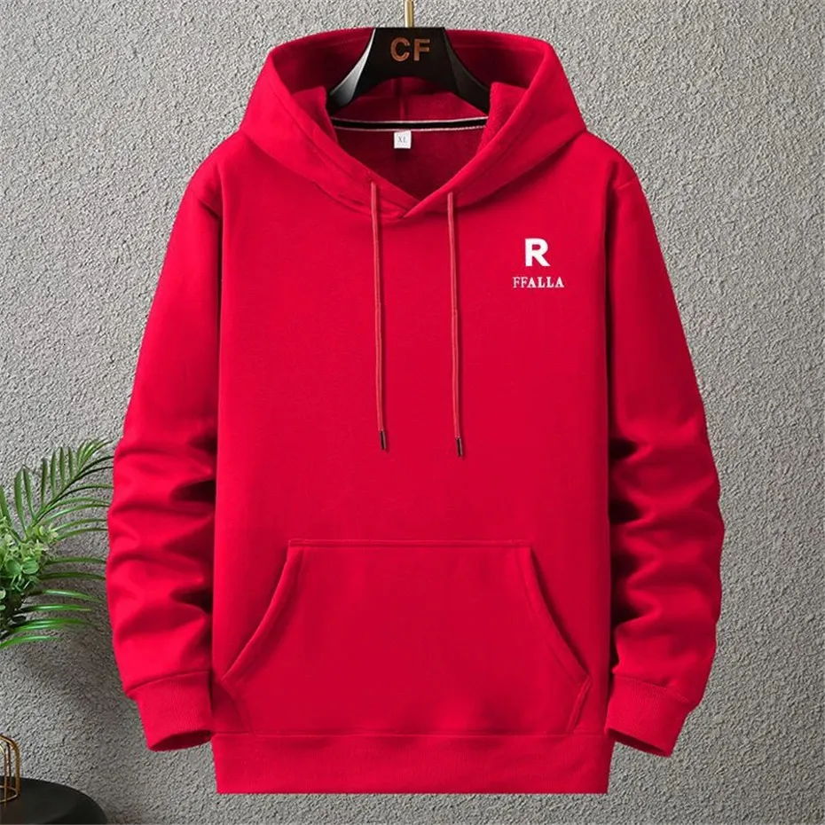 Mens thick fleece hoodie cheap