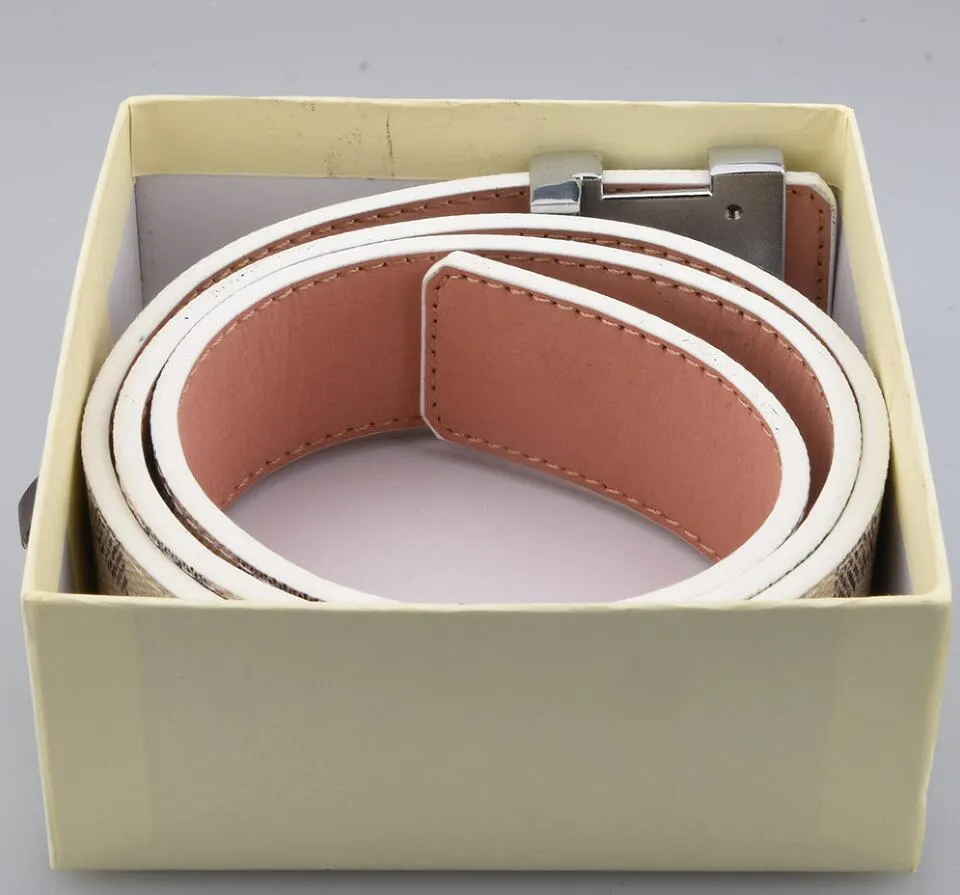 Designer Tiger Print Leather Belt For Men And Women Gold Belt With