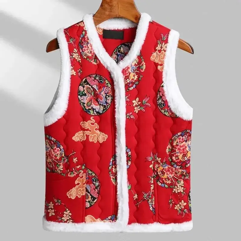 Womens Vesten Herfst Winter Licht Dunne Katoenen Vest Vrouwen Korte Dubbele Patroon Tank Top Ronde Hals Mode Jas 231122