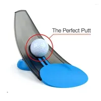 Golf Training Aids 1Pcs Pressure Putting Trainer Aid Simulator Office Home Carpet Practice PuAim For PuTrainer