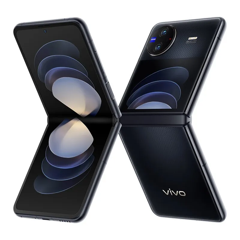 Original Vivo X Flip 5G faltbares Handy Smart 12GB RAM 256GB ROM Snapdragon 8+ Gen1 Android 6.74" Gefalteter Vollbild 50.0MP OTG NFC Face Wake Fingerabdruck-ID-Handy