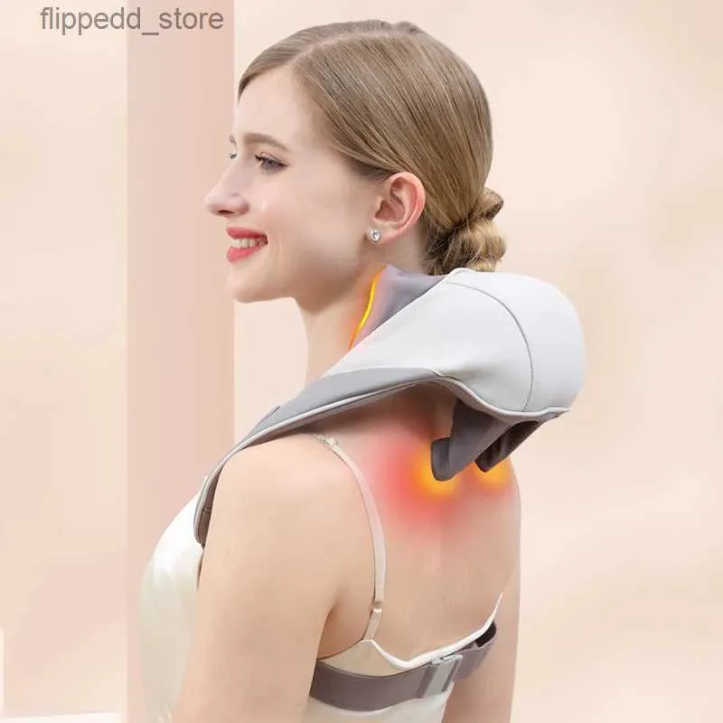 Masajeador De Cuello Coche Hogar Cervical Shiatsu Masaje Cuello Espalda  Cintura Cuerpo Eléctrico Multifuncional Masaje Almohada Cojín Masaje De  Cuello 220507 De 28,6 €