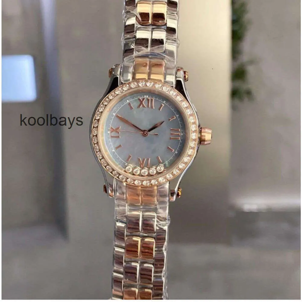 Femmes Choprds montre classique Quartz diamant Style mode luxe montre-bracelet ceinture Simple personnalité Couple mouvement Happy Sport 10 50W8