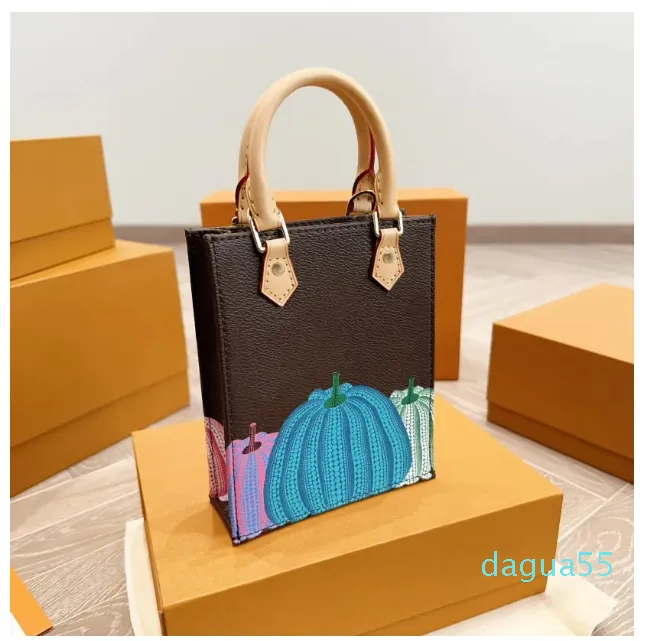 jackolantern pattern tote small designer women mini shoulder ladies Fashion classic crossbody