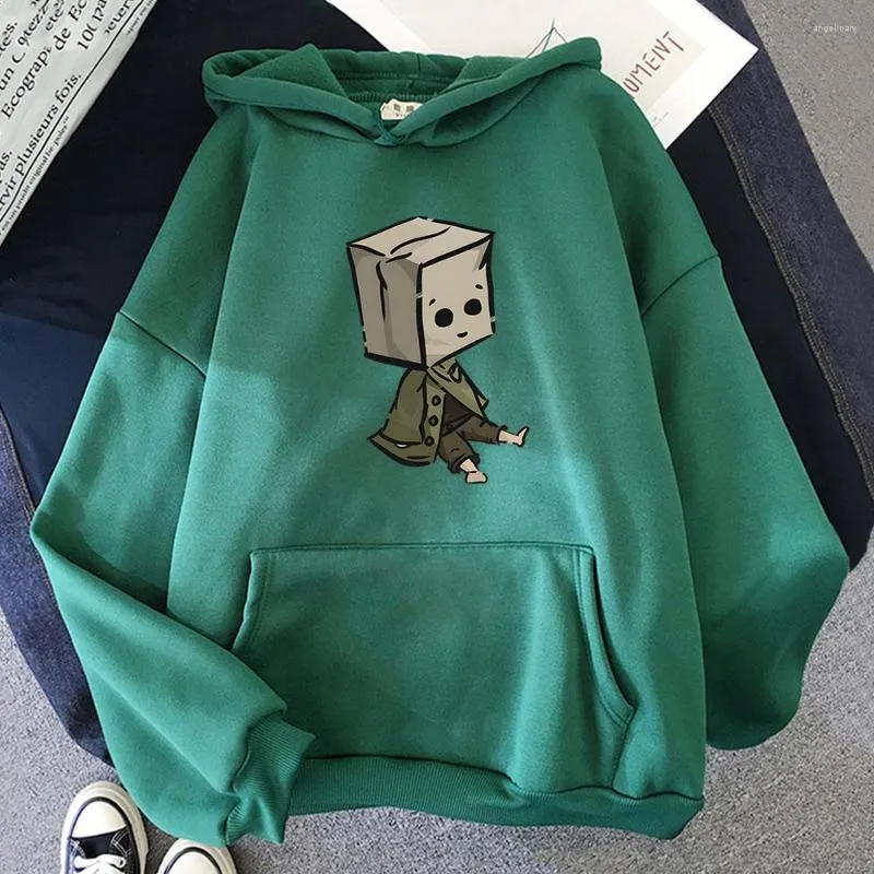 Erkek hoodies küçük kabuslar grafik anime estetik manga sweatshirt sevimli çizgi film kıyafetleri erkekler/kadınlar gotik dört mevsim kazak